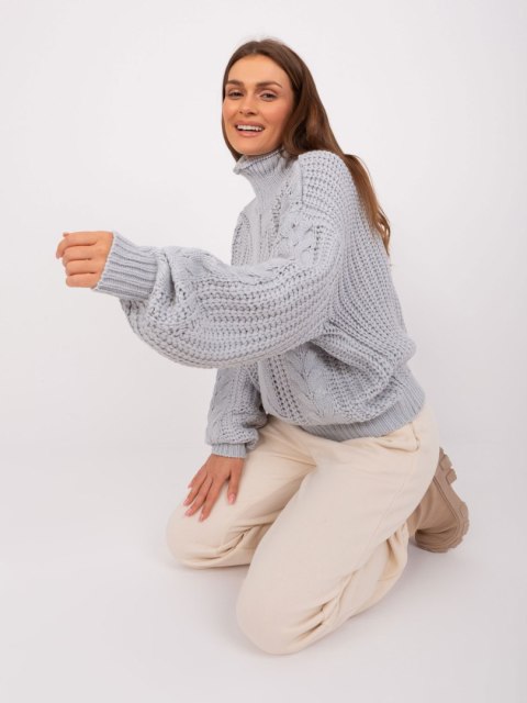 sweter oversize z bufiastym rękawem i warkoczami kolory sweter oversize z bufiastym rękawem i warkoczami kolory