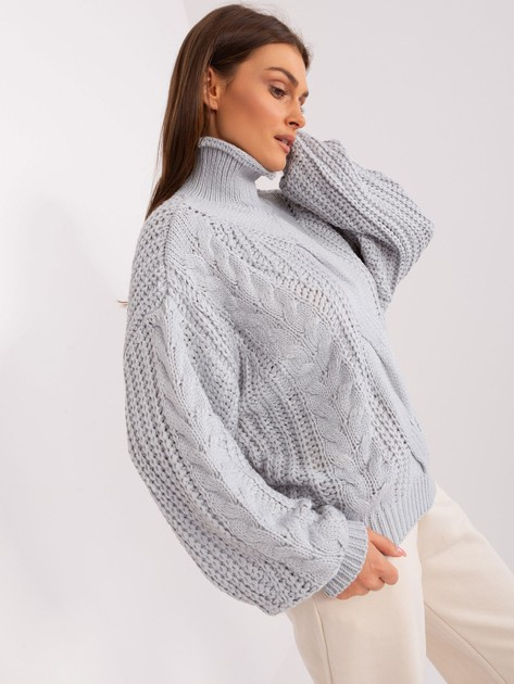 sweter oversize z bufiastym rękawem i warkoczami kolory sweter oversize z bufiastym rękawem i warkoczami kolory