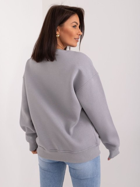 Dresowa bluza oversize z ociepleniem Dresowa bluza oversize z ociepleniem