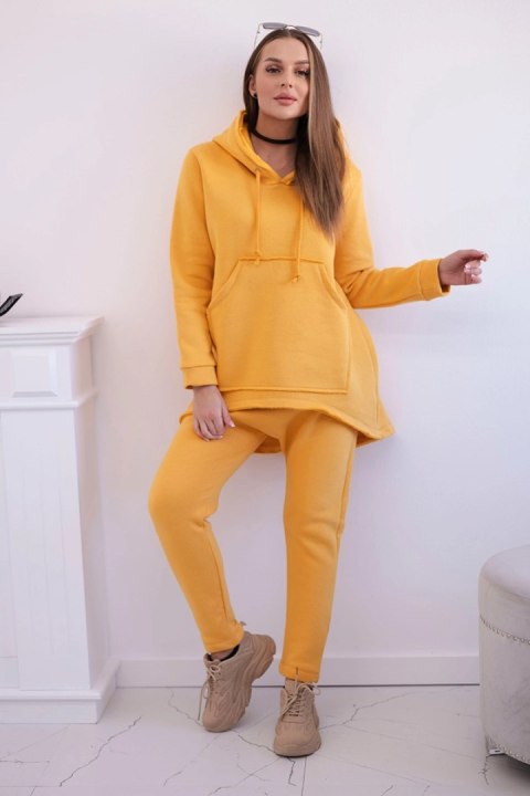Komplet ze spodniami Baggy musztardowy Komplet ze spodniami Baggy musztardowy