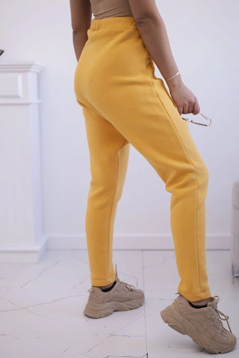 Komplet ze spodniami Baggy musztardowy Komplet ze spodniami Baggy musztardowy