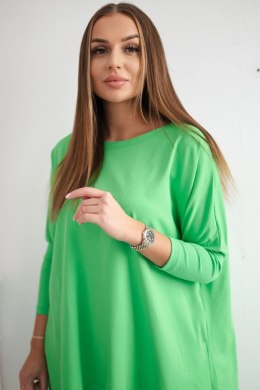 Bluzka oversize jasny zielony