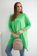 Bluzka oversize jasny zielony