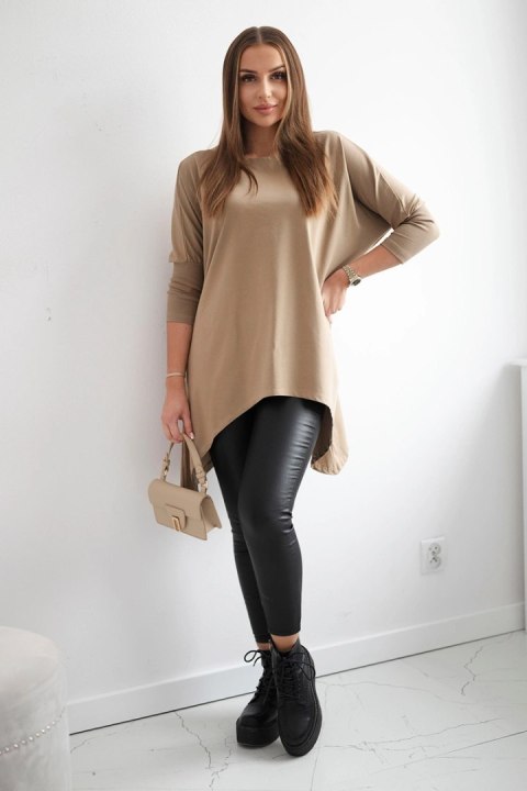Bluzka oversize camelowa Bluzka oversize camelowa