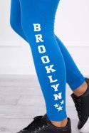 Spodnie leginsy Brooklyn chabrowe