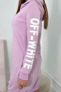 Sukienka Off White fioletowa