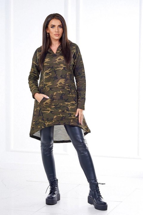 Sukienka moro khaki+zielony Sukienka moro khaki+zielony