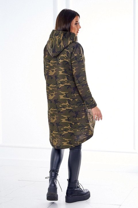Sukienka moro khaki+zielony Sukienka moro khaki+zielony
