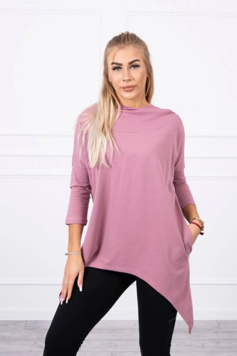 Bluza z nadrukiem roweru ciemny różowy Bluza z nadrukiem roweru ciemny różowy