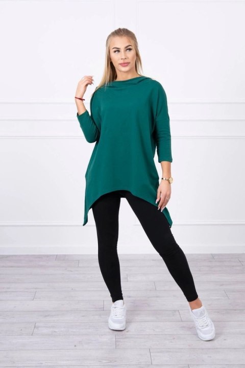 Bluza z nadrukiem roweru zielona Bluza z nadrukiem roweru zielona