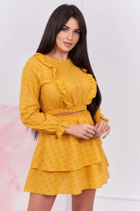 Sukienka boho musztardowa Sukienka boho musztardowa