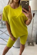 Komplet top+legginsy kiwi
