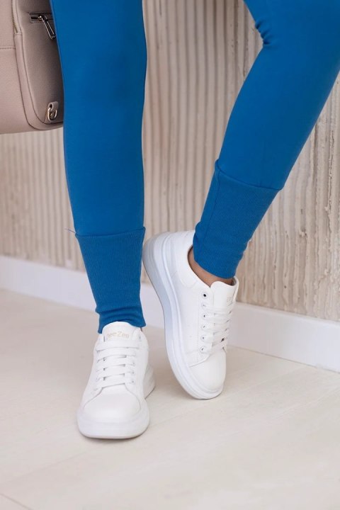 Komplet z szerokimi ściągaczami jeans Komplet z szerokimi ściągaczami jeans