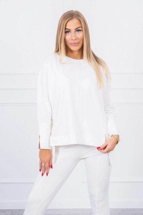 Komplet z bluzką oversize ecru Komplet z bluzką oversize ecru