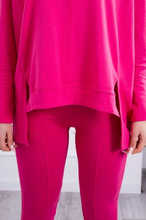 Komplet z bluzką oversize fuksja Komplet z bluzką oversize fuksja
