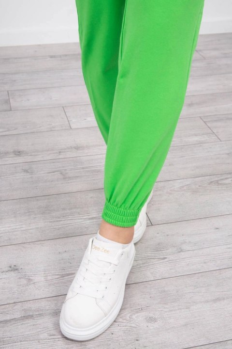 Komplet z bluzką top zielony neon Komplet z bluzką top zielony neon
