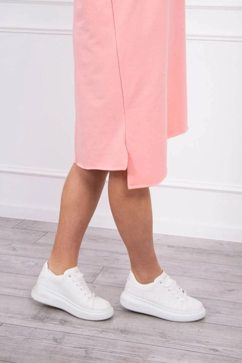 Sukienka oversize morelowa Sukienka oversize morelowa