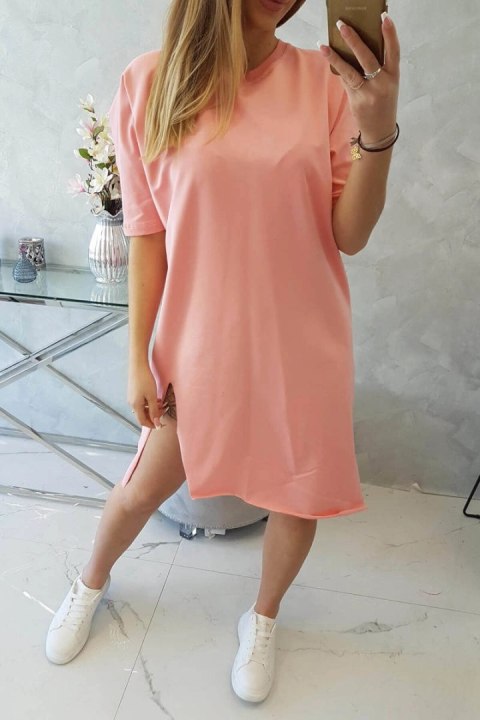 Sukienka oversize morelowa Sukienka oversize morelowa