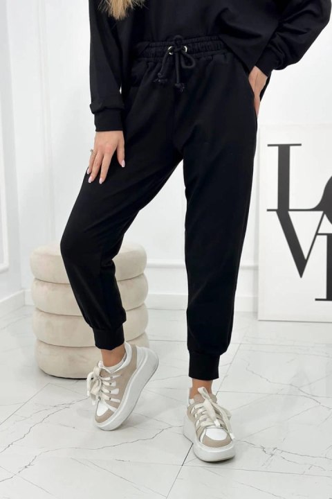 Komplet 2-częściowy bluza + spodnie czarny Komplet 2-częściowy bluza + spodnie czarny