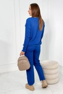 Komplet sweterkowy Bluza + Spodnie chabrowy