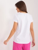 t-shirt z aplikacją i perełkami BASIC FEEL GOOD 3 kolory