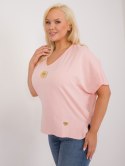bluzka plus size z naszywkami kolory