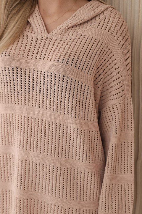 Komplet plażowy Rayon camelowy Komplet plażowy Rayon camelowy