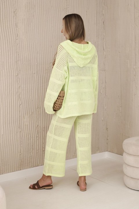 Komplet plażowy Rayon pistacjowy Komplet plażowy Rayon pistacjowy