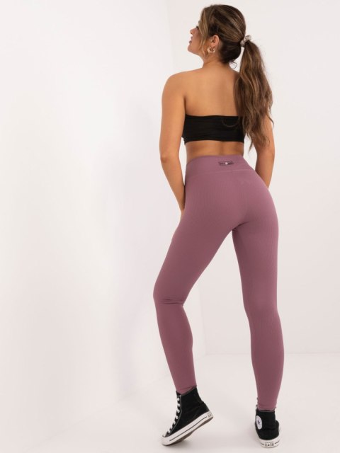 sportowe legginsy basic w prążek kolory sportowe legginsy basic w prążek kolory
