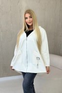 Bluza z kapturem Punto Milano Winter jasny beżowy