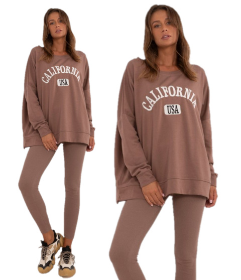 dresowy komplet z legginsami dresowy komplet z legginsami