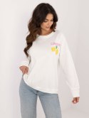 damska bluzka oversize z nadrukiem