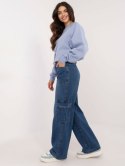 Spodnie jeans D80016BD62458M294