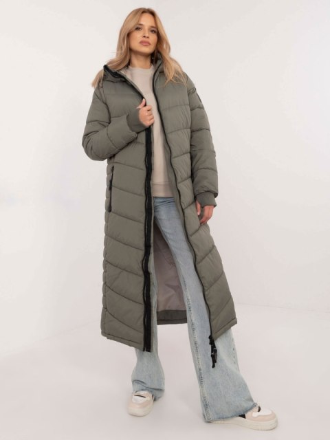 Khaki pikowana kurtka zimowa SUBLEVEL Khaki pikowana kurtka zimowa SUBLEVEL