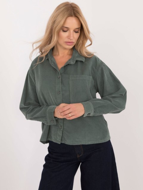 Sztruksowa koszula oversize na guziki SUBLEVEL Sztruksowa koszula oversize na guziki SUBLEVEL