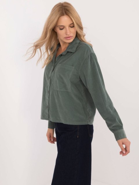 Sztruksowa koszula oversize na guziki SUBLEVEL Sztruksowa koszula oversize na guziki SUBLEVEL