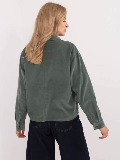 Sztruksowa koszula oversize na guziki SUBLEVEL Sztruksowa koszula oversize na guziki SUBLEVEL