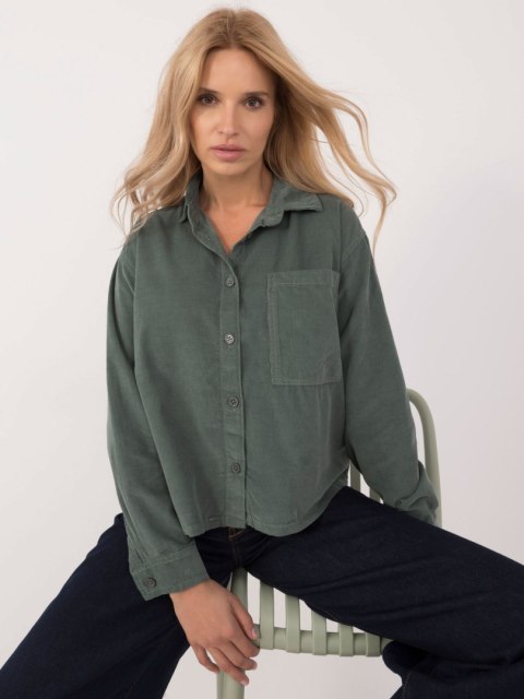 Sztruksowa koszula oversize na guziki SUBLEVEL Sztruksowa koszula oversize na guziki SUBLEVEL