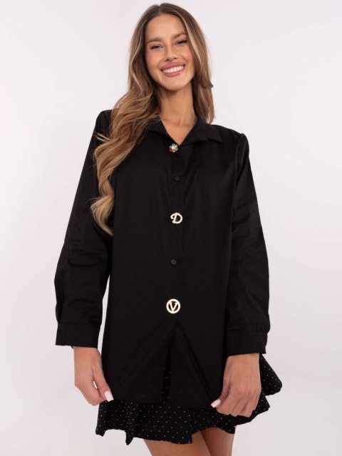 Elegancka koszula z odpinanymi broszkami Elegancka koszula z odpinanymi broszkami