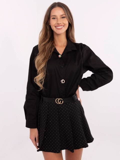Elegancka koszula z odpinanymi broszkami Elegancka koszula z odpinanymi broszkami