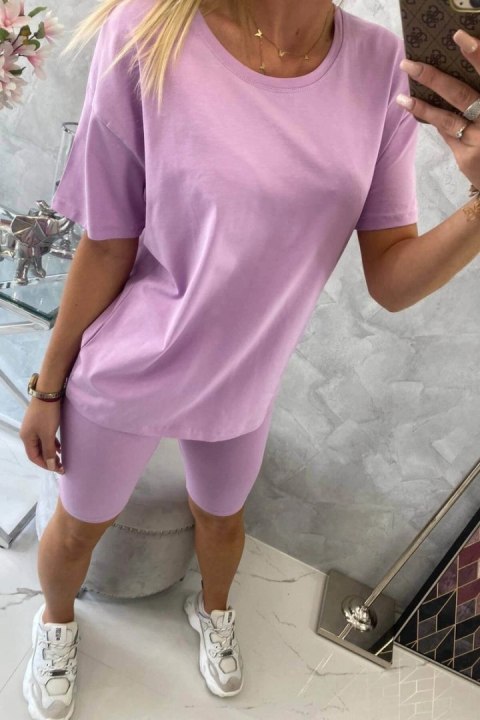 Komplet top+legginsy fioletowy Komplet top+legginsy fioletowy