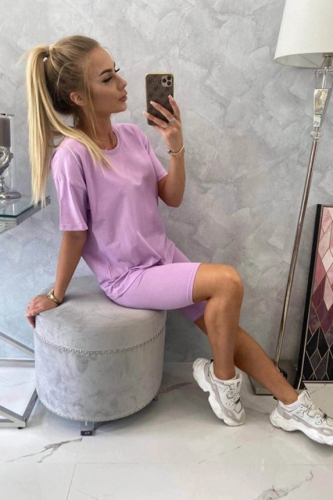 Komplet top+legginsy fioletowy Komplet top+legginsy fioletowy