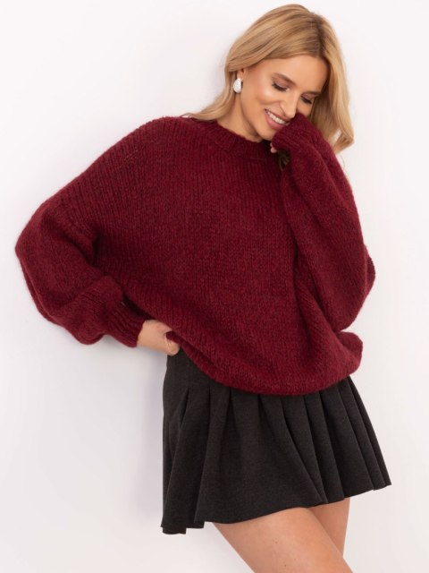 sweter oversize z szerokimi rękawami OCH BELLA sweter oversize z szerokimi rękawami OCH BELLA