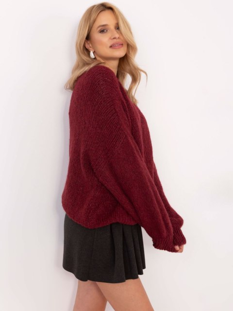 sweter oversize z szerokimi rękawami OCH BELLA sweter oversize z szerokimi rękawami OCH BELLA