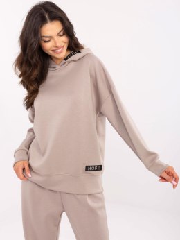 Damska bluza hoodie ovesize z kapturem