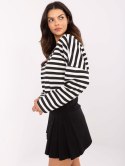 Damska bluza oversize z dekoltem V