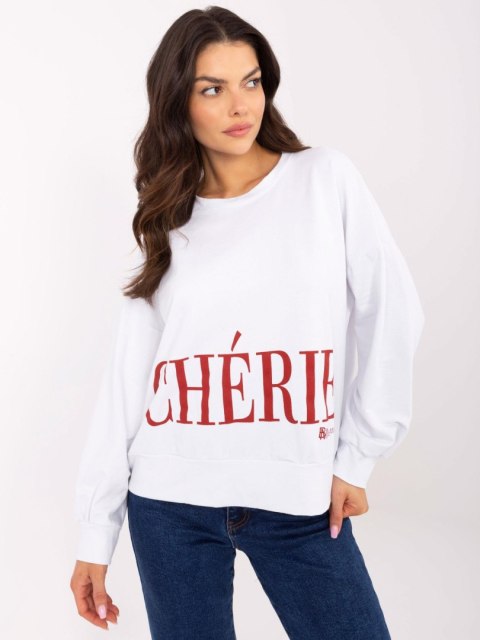 Bluza bez kaptura z nadrukiem CHERIE Bluza bez kaptura z nadrukiem CHERIE