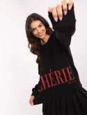 Bluza bez kaptura z nadrukiem CHERIE