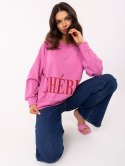 Bluza bez kaptura z nadrukiem CHERIE