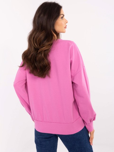 Bluza bez kaptura z nadrukiem CHERIE Bluza bez kaptura z nadrukiem CHERIE